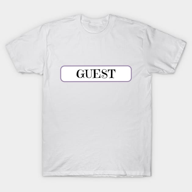 Guest at the wedding T-Shirt by designInk